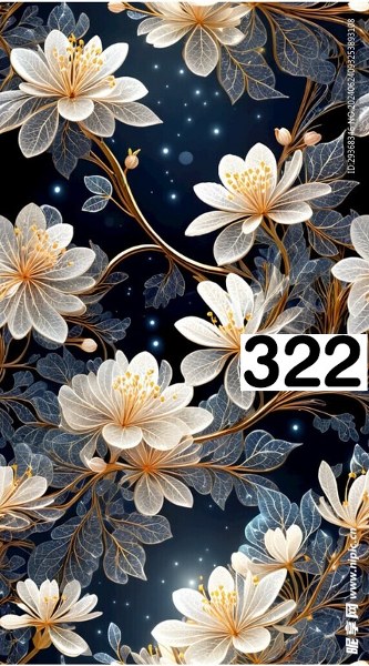 รหัสลายผ้า 322
