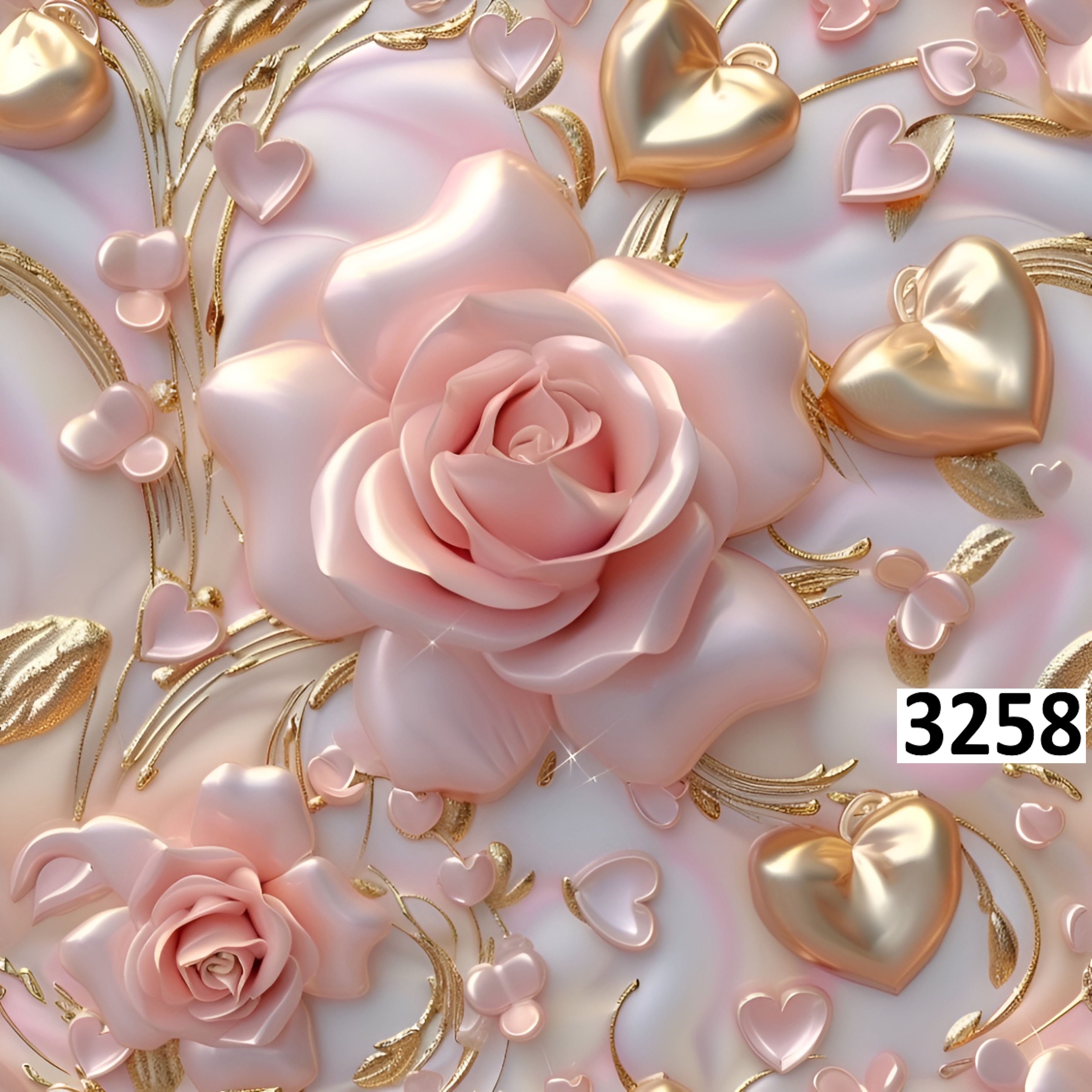 รหัสลายผ้า 3258
