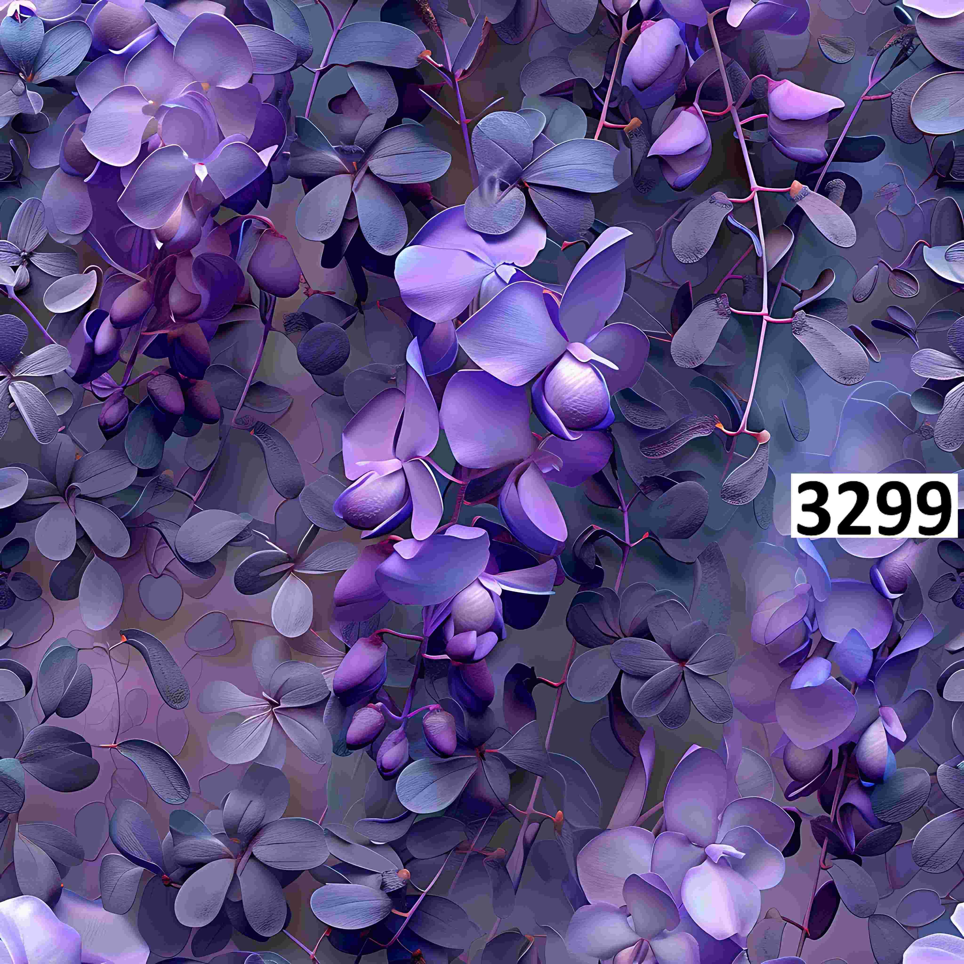 รหัสลายผ้า 3299