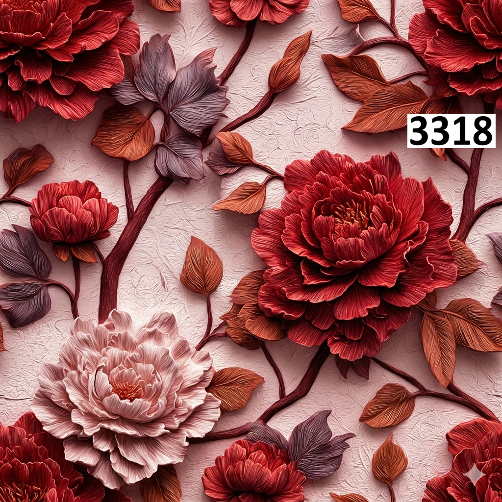 รหัสลายผ้า 3318