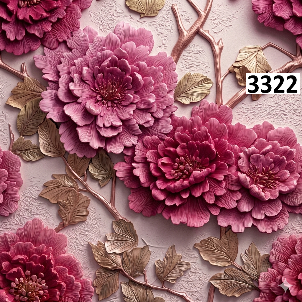 รหัสลายผ้า 3322