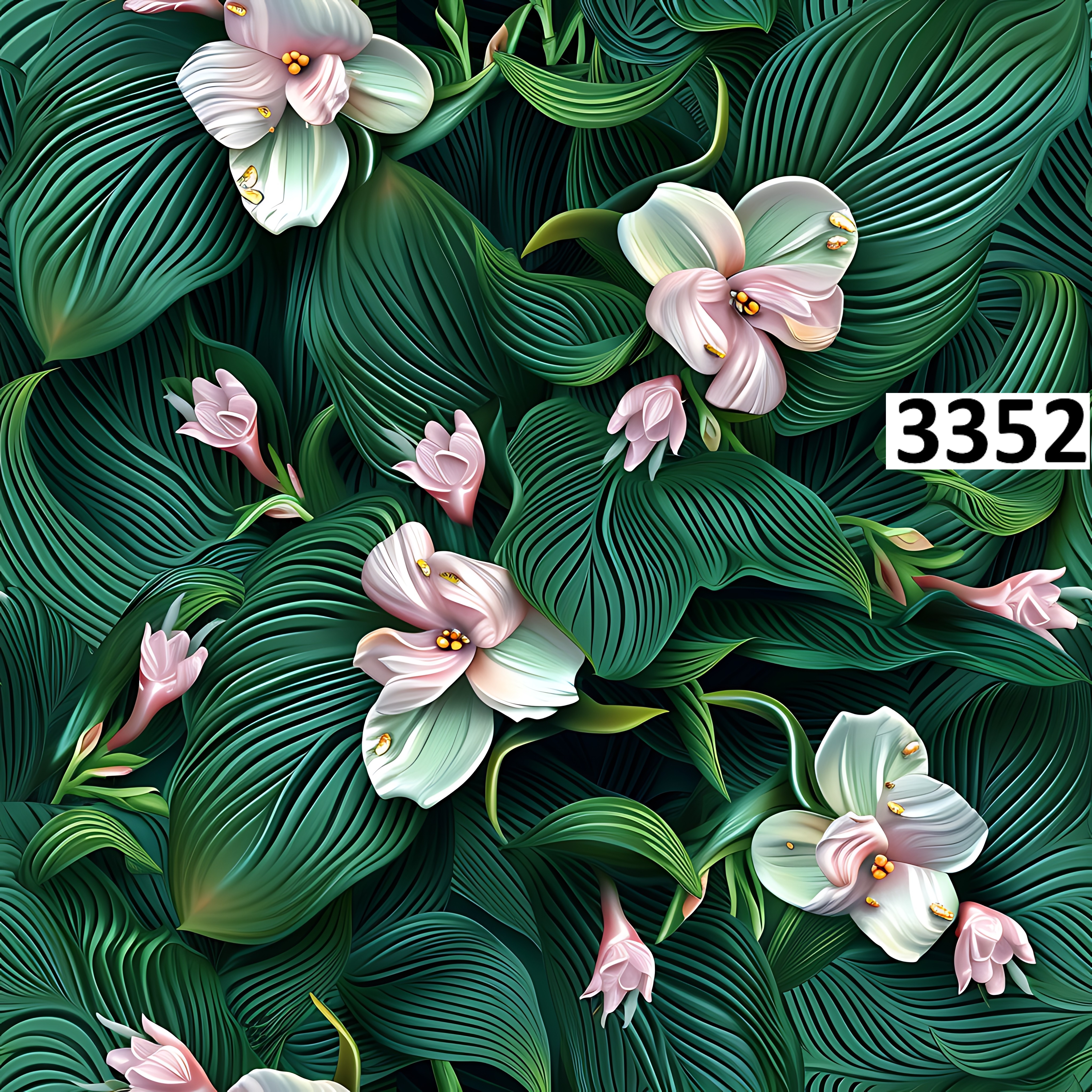 รหัสลายผ้า 3352