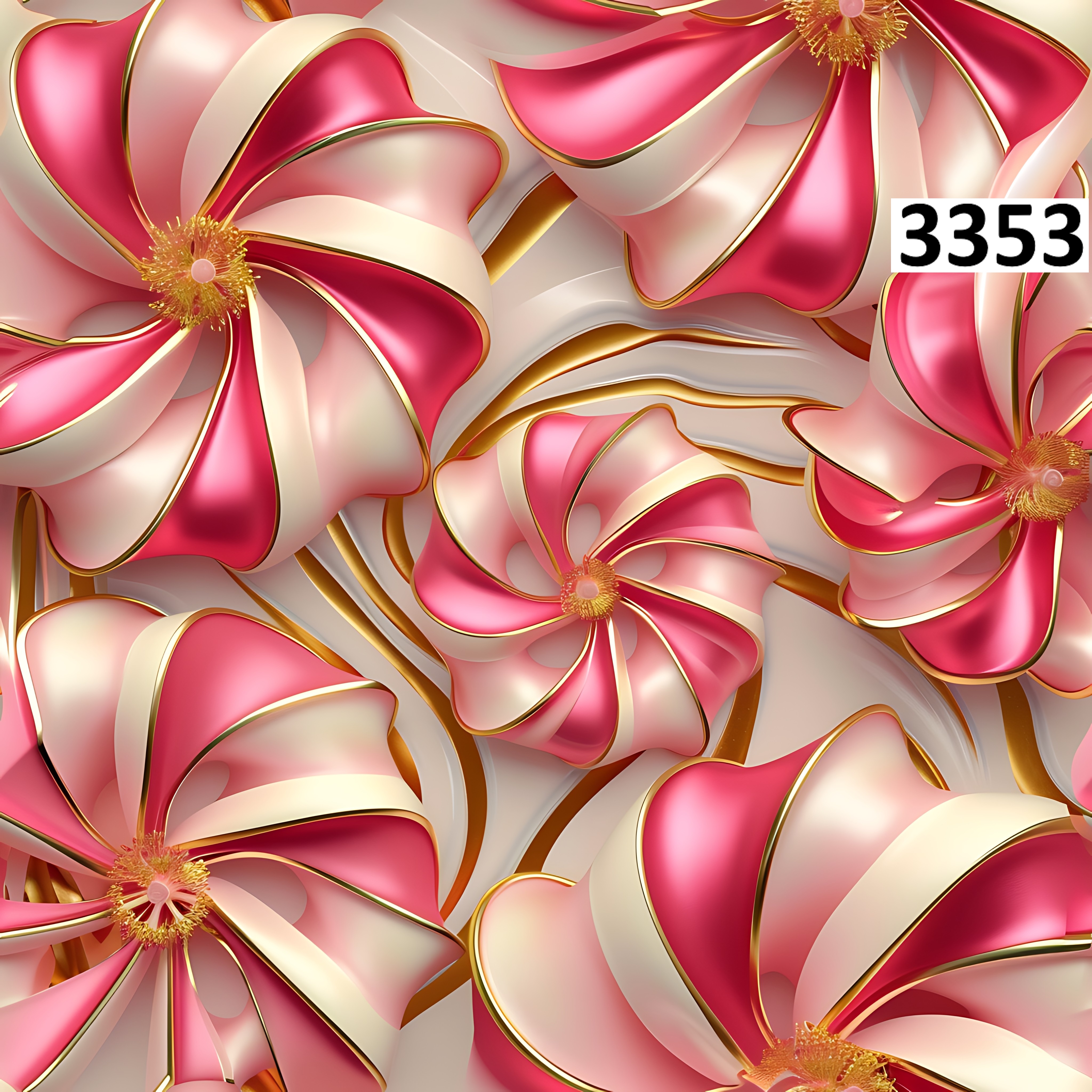 รหัสลายผ้า 3353