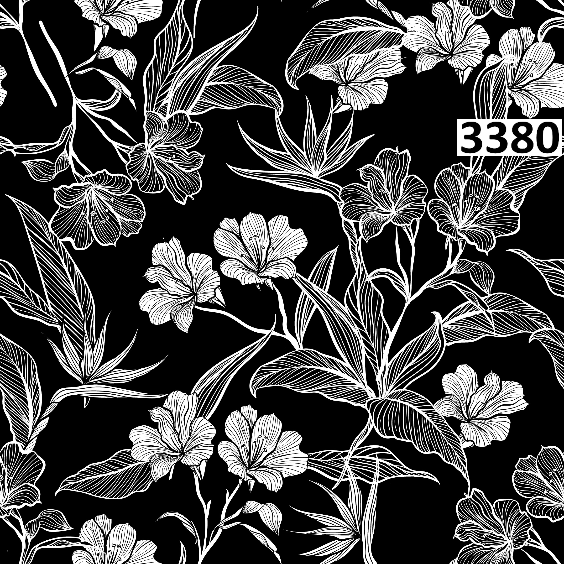 รหัสลายผ้า 3380