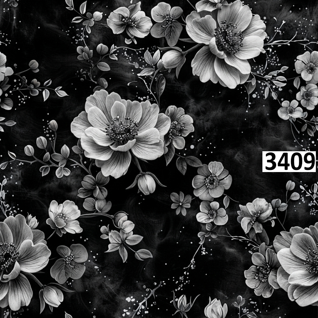 รหัสลายผ้า 3409