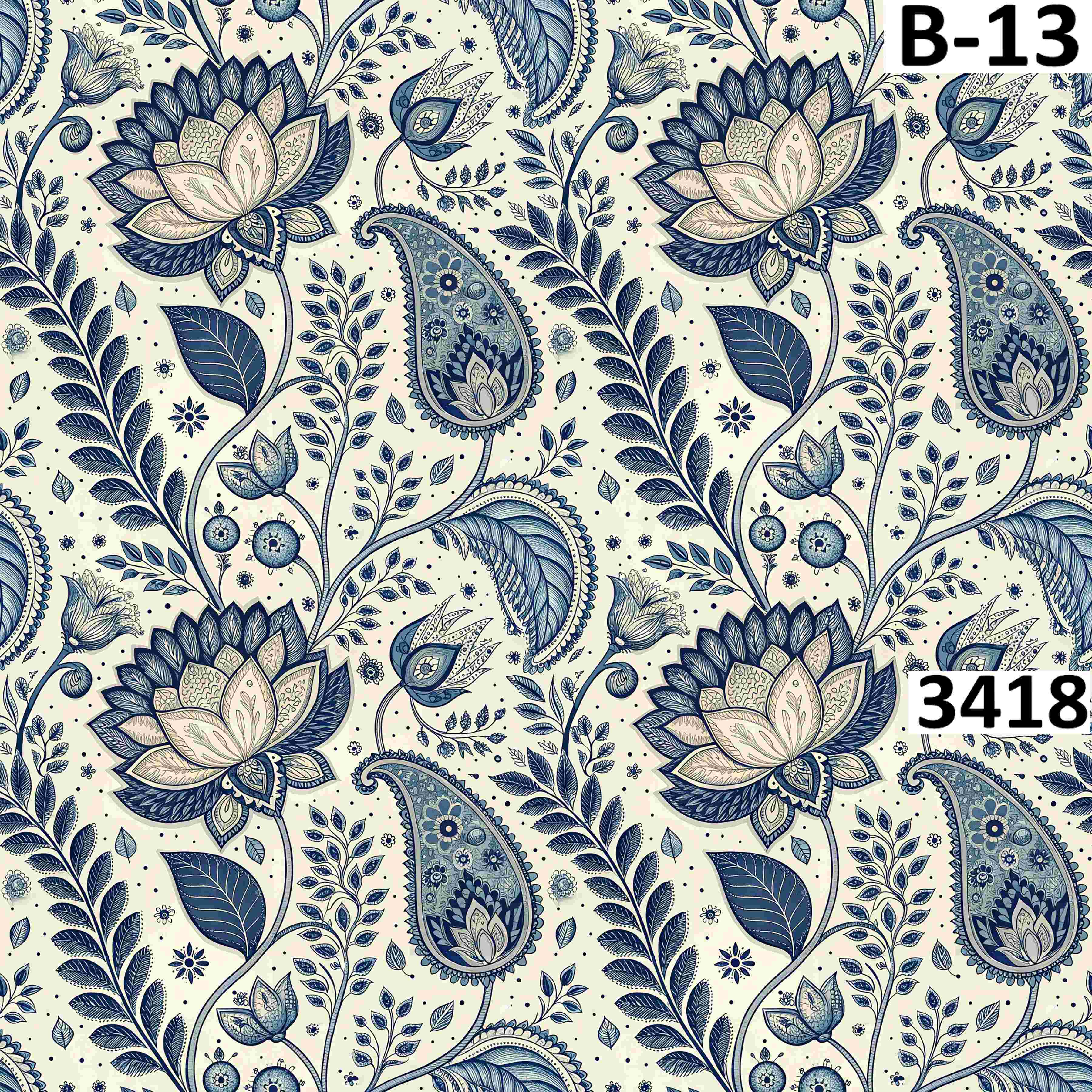 รหัสลายผ้า 3418