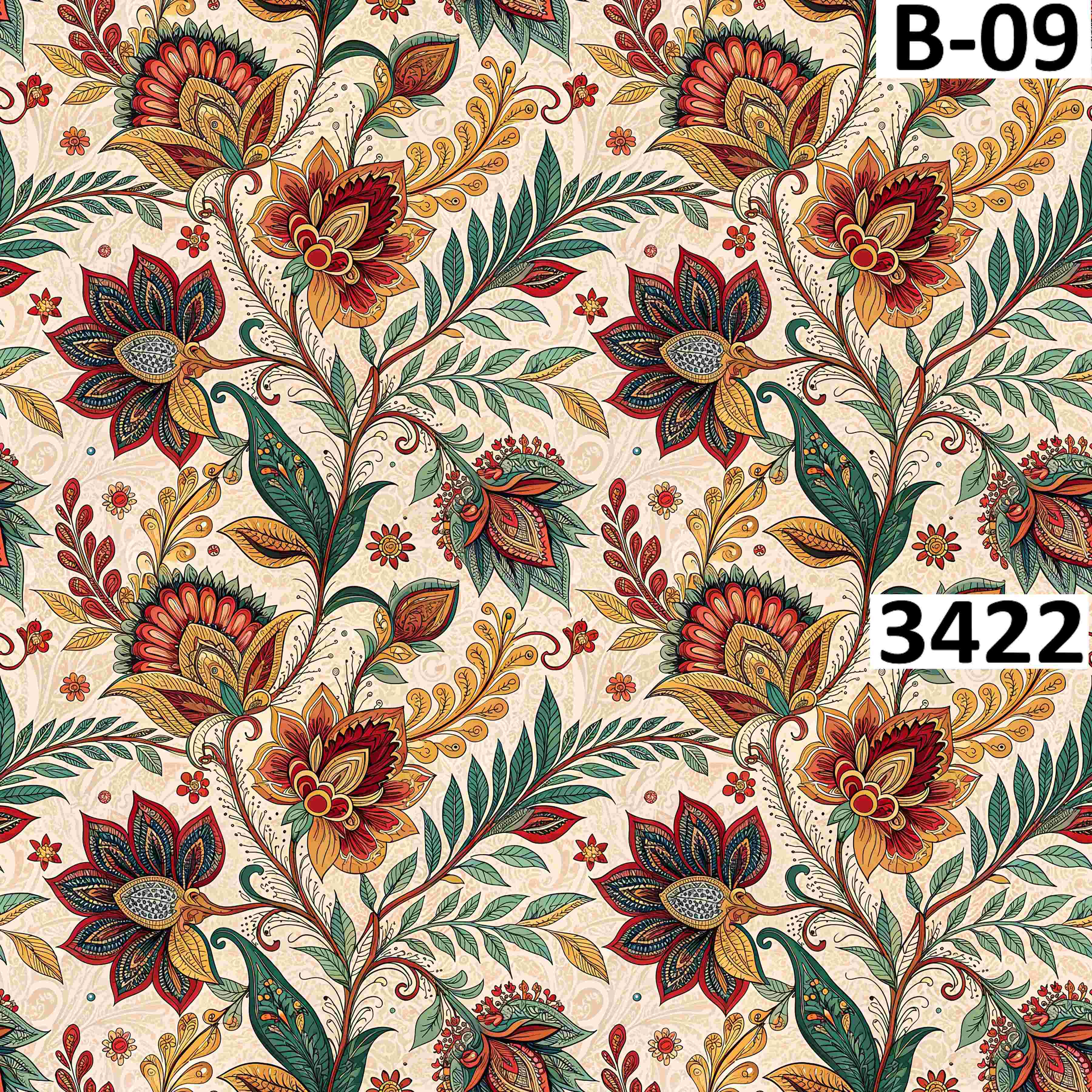 รหัสลายผ้า 3422