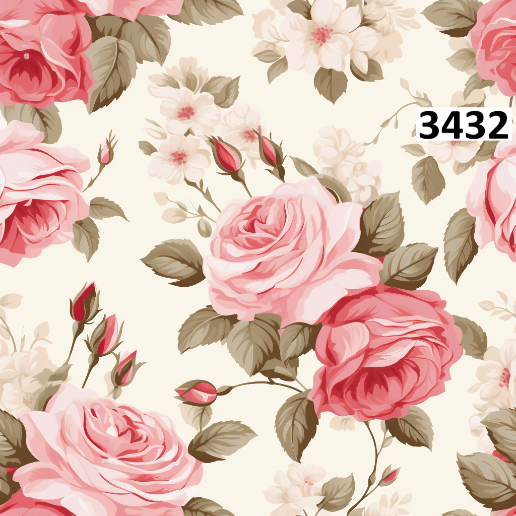 รหัสลายผ้า 3432