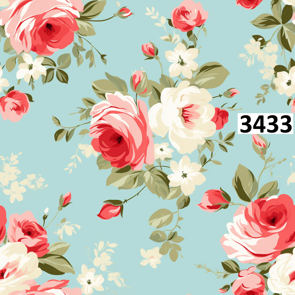 รหัสลายผ้า 3433