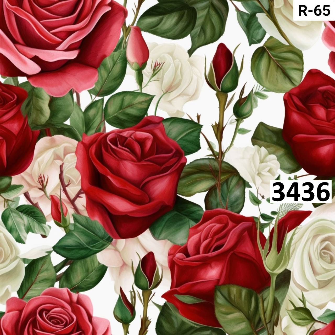 รหัสลายผ้า 3436
