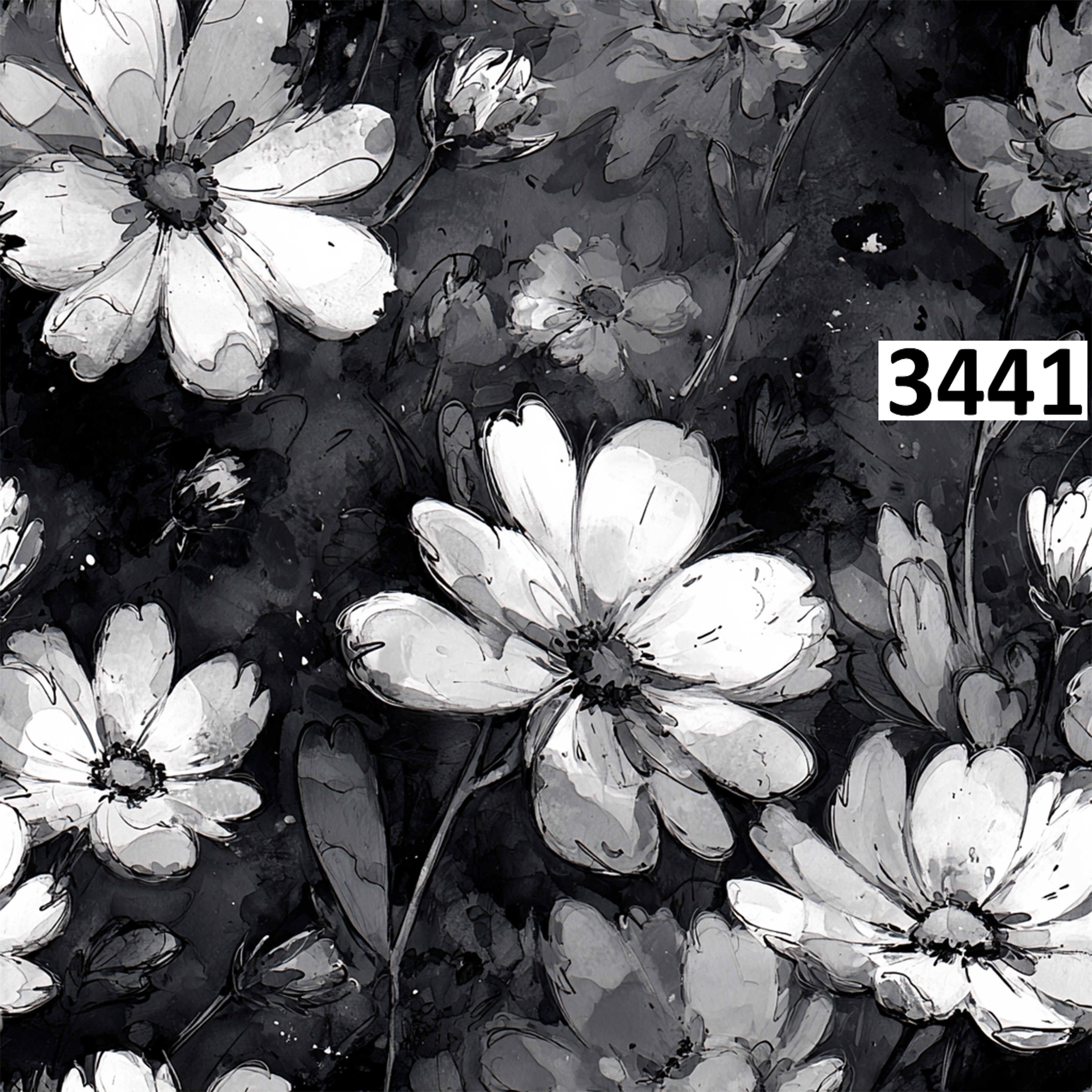 รหัสลายผ้า 3441