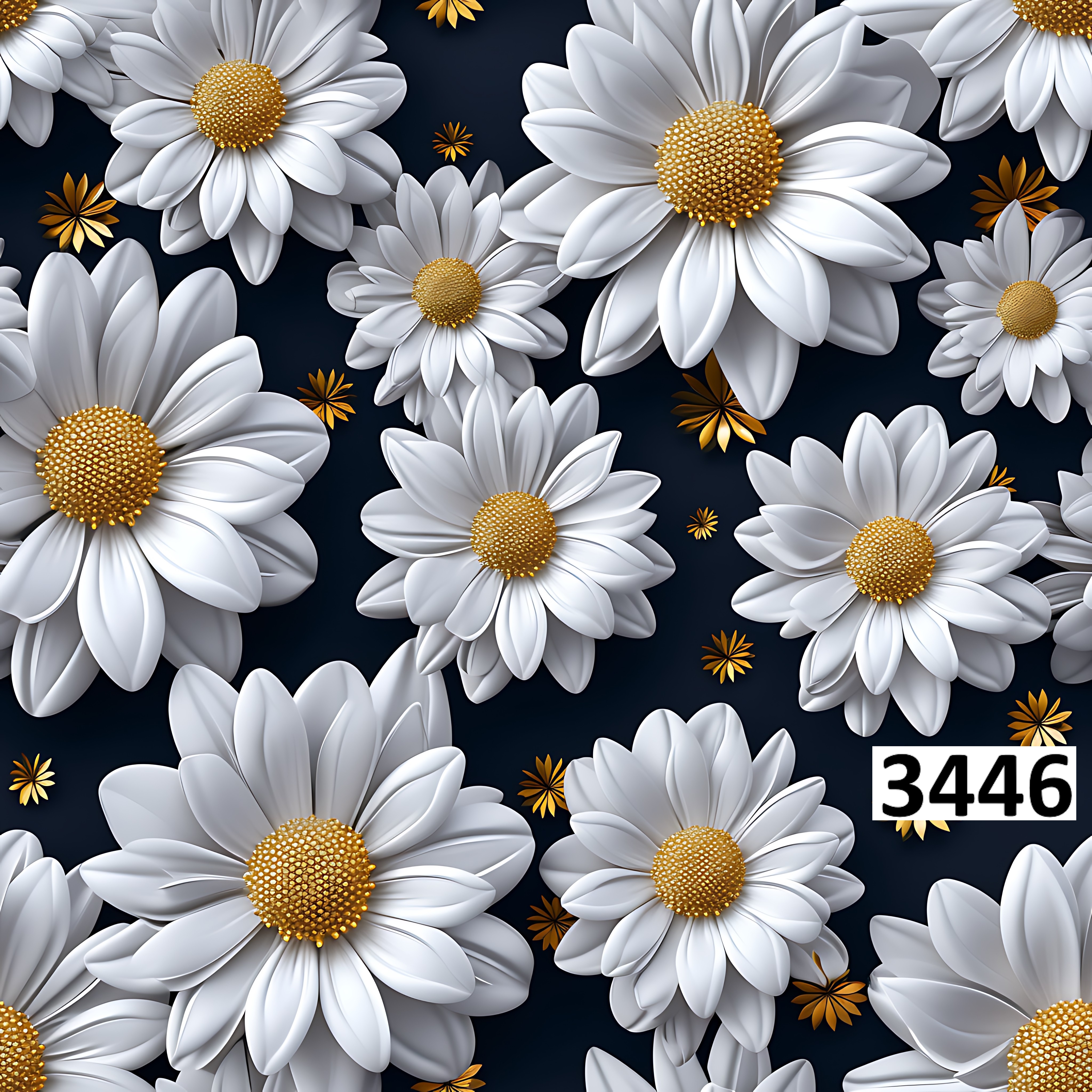 รหัสลายผ้า 3446