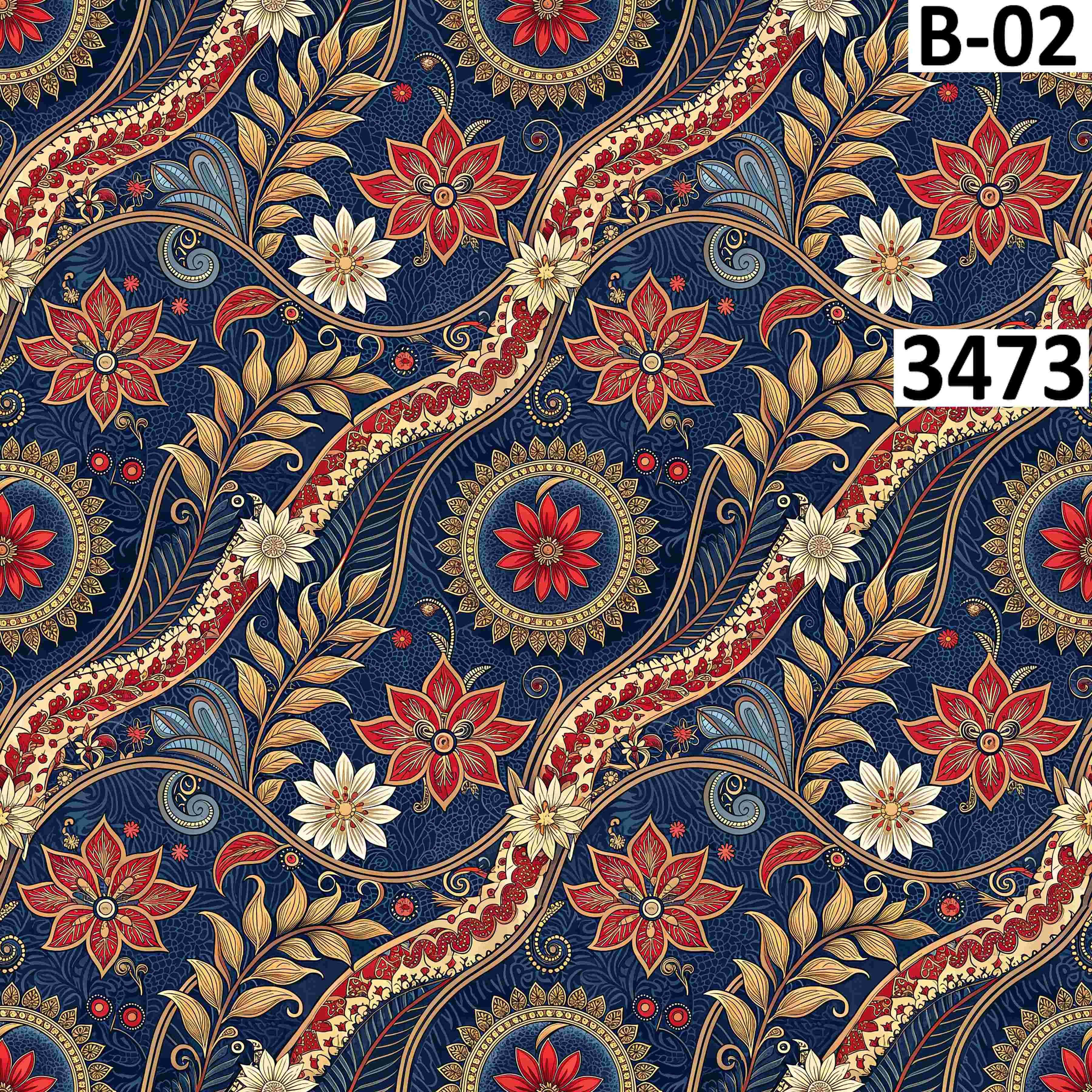 รหัสลายผ้า 3473
