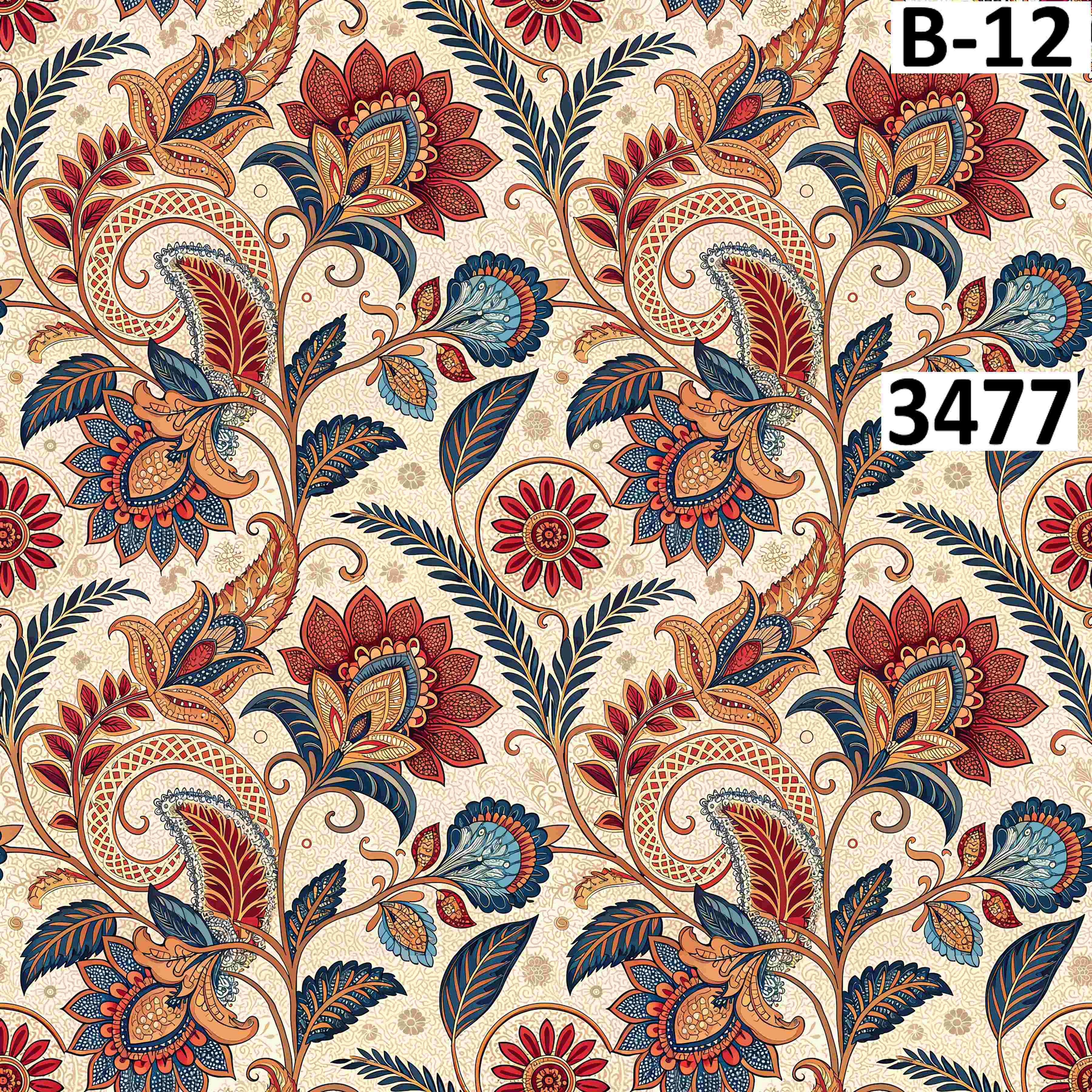 รหัสลายผ้า 3477