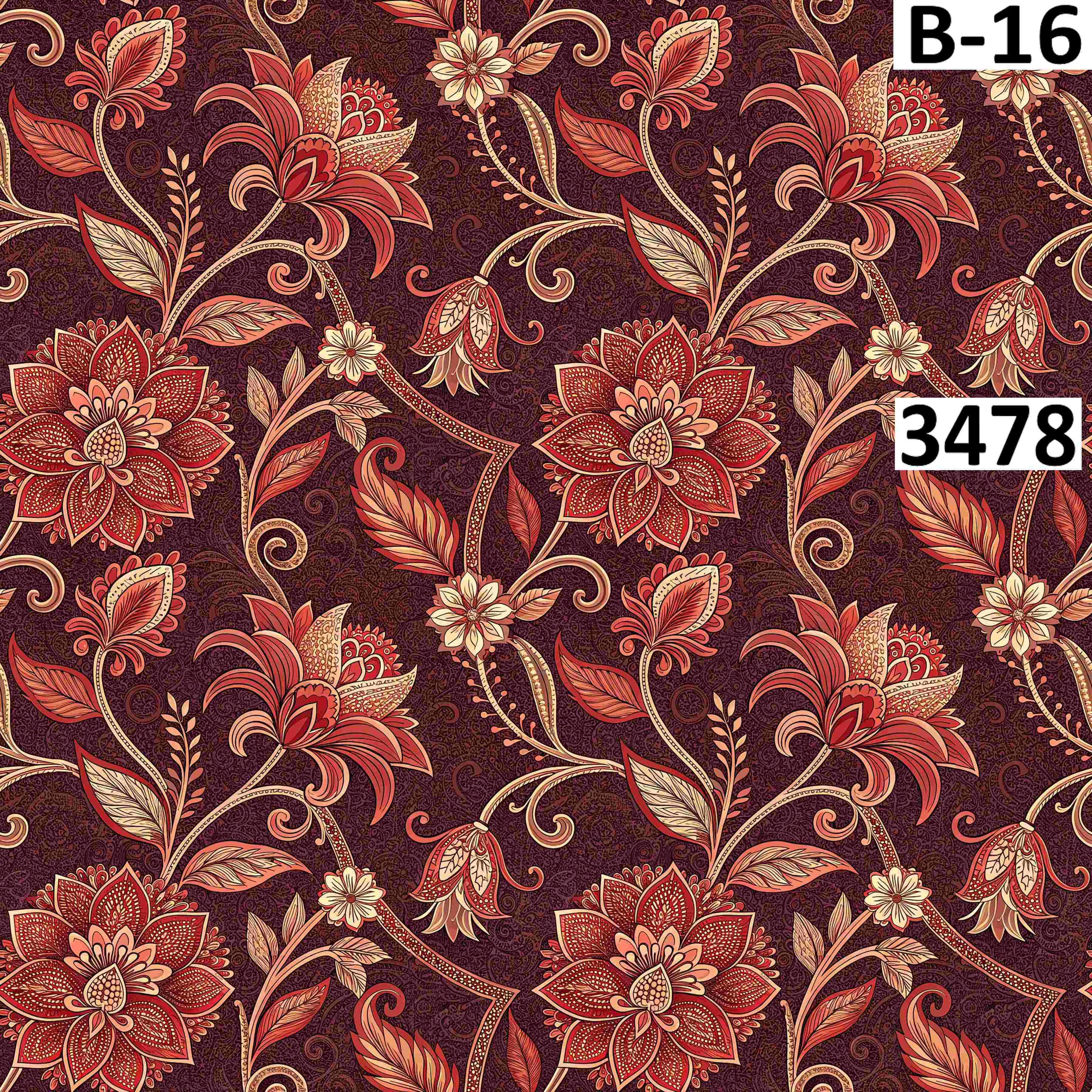 รหัสลายผ้า 3478