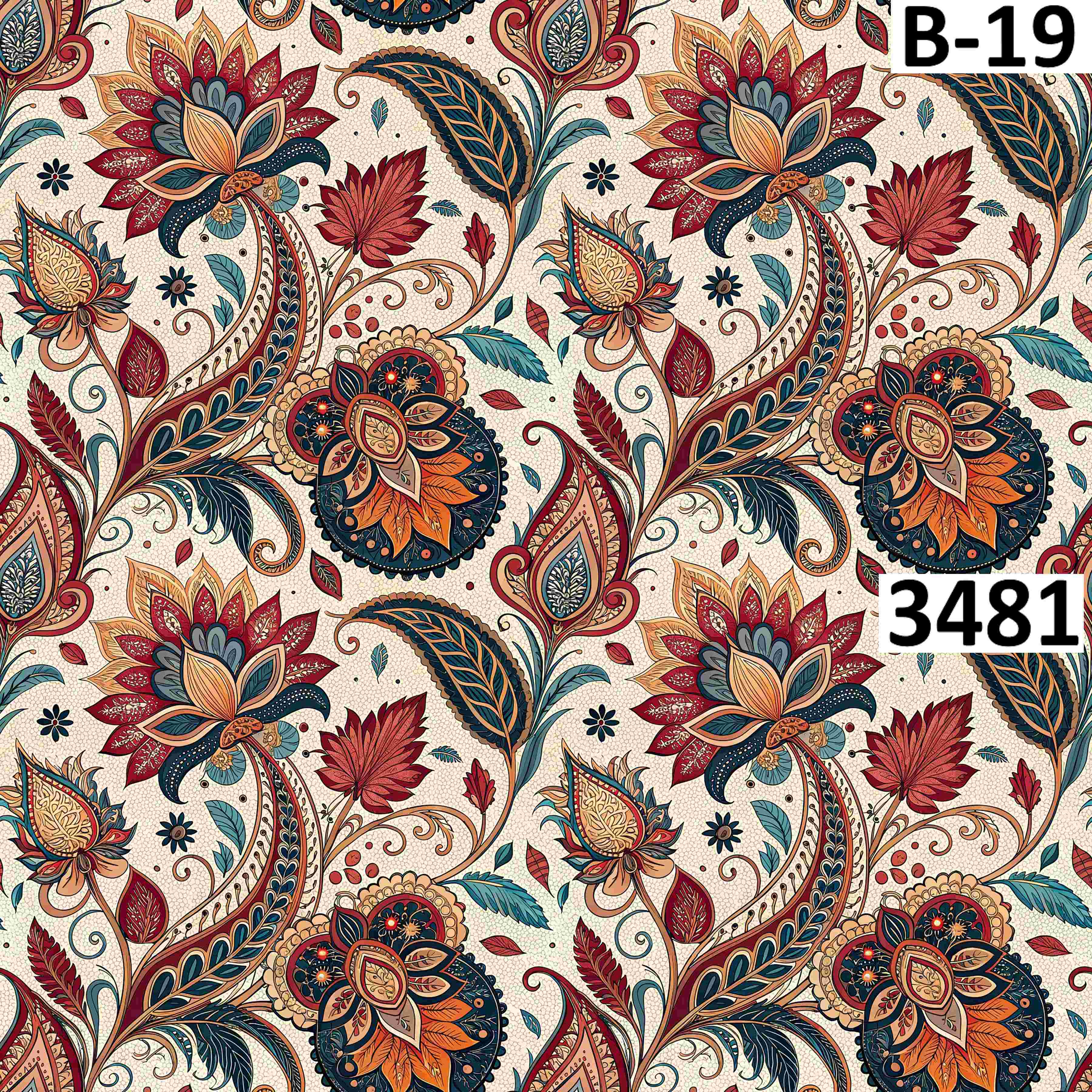 รหัสลายผ้า 3481