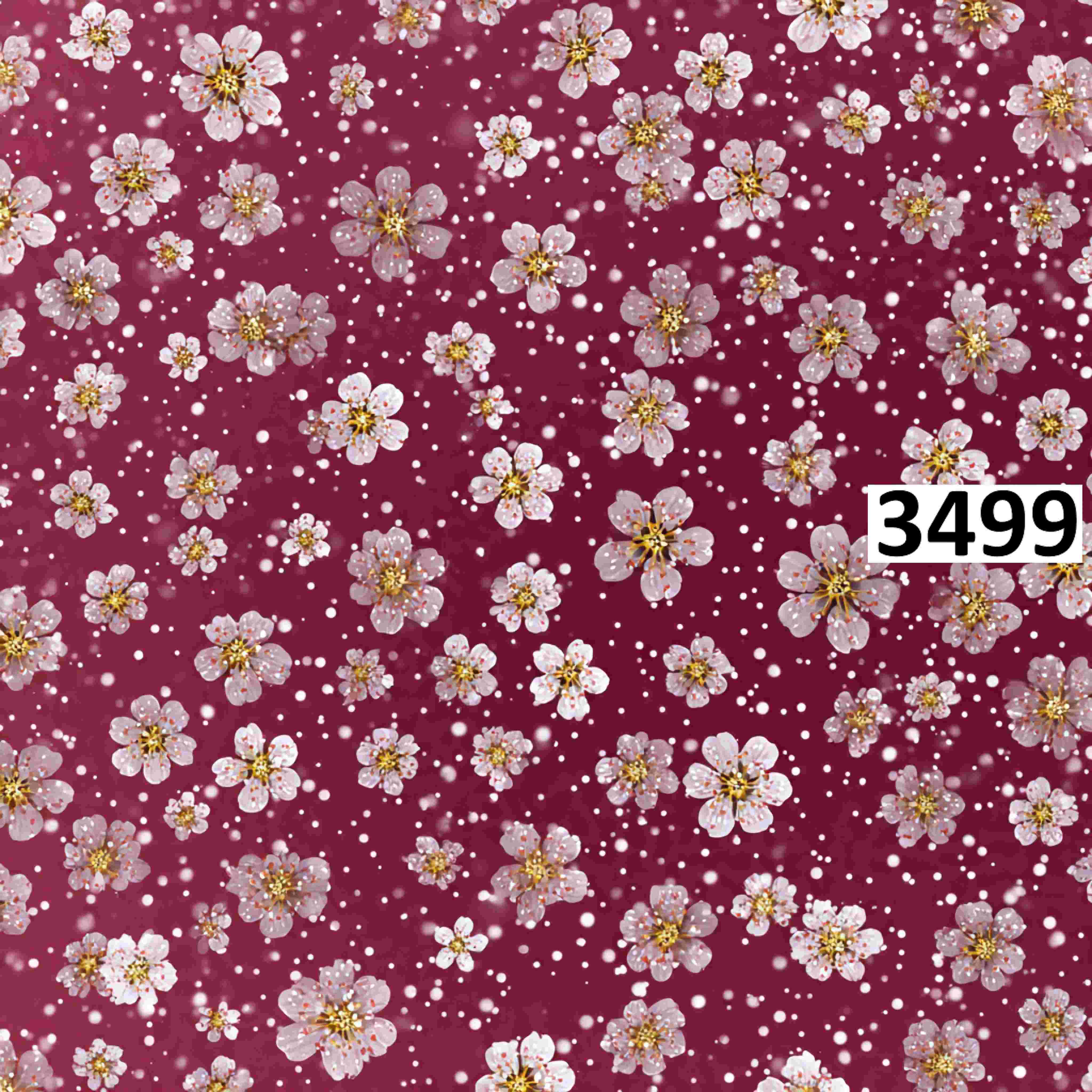 รหัสลายผ้า 3499