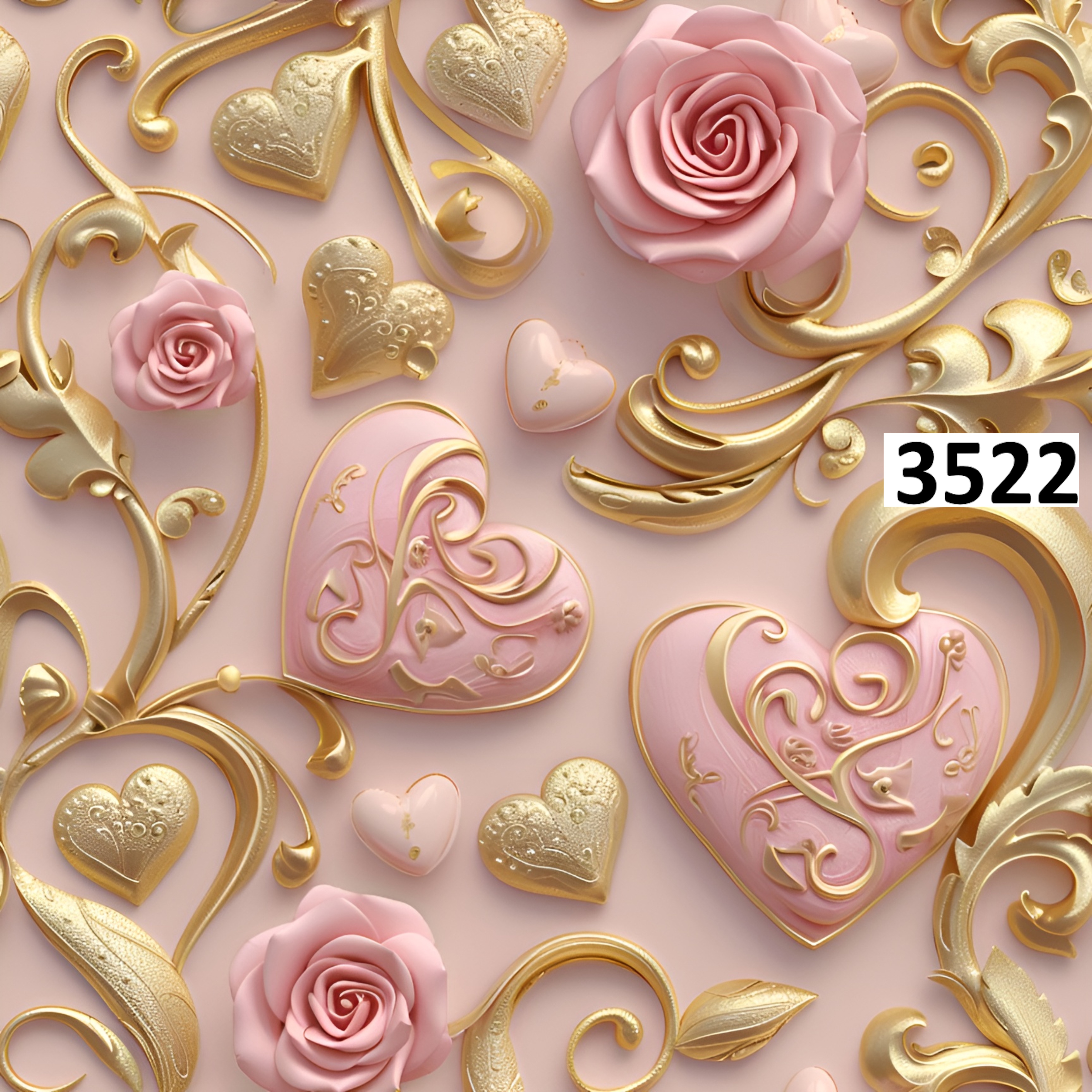 รหัสลายผ้า 3522