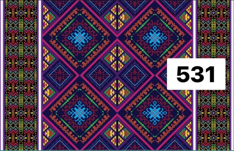 รหัสลายผ้า 531