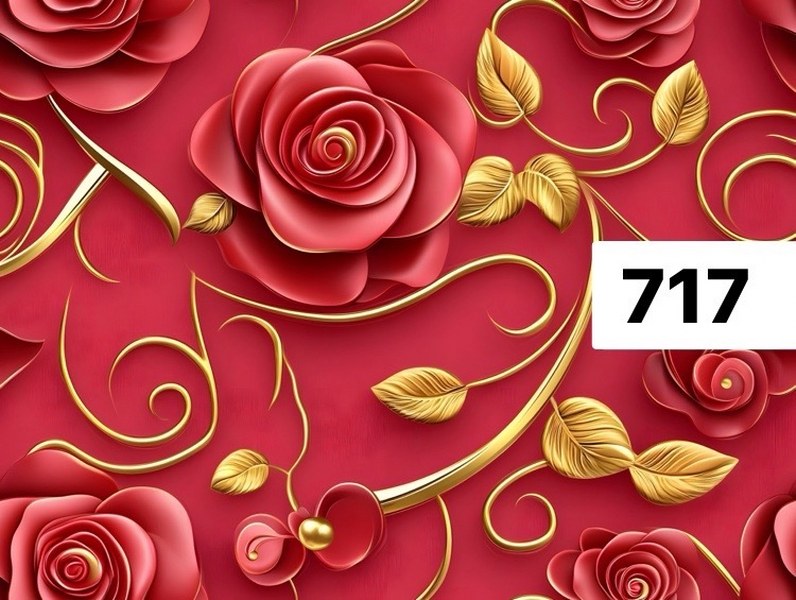 รหัสลายผ้า 717