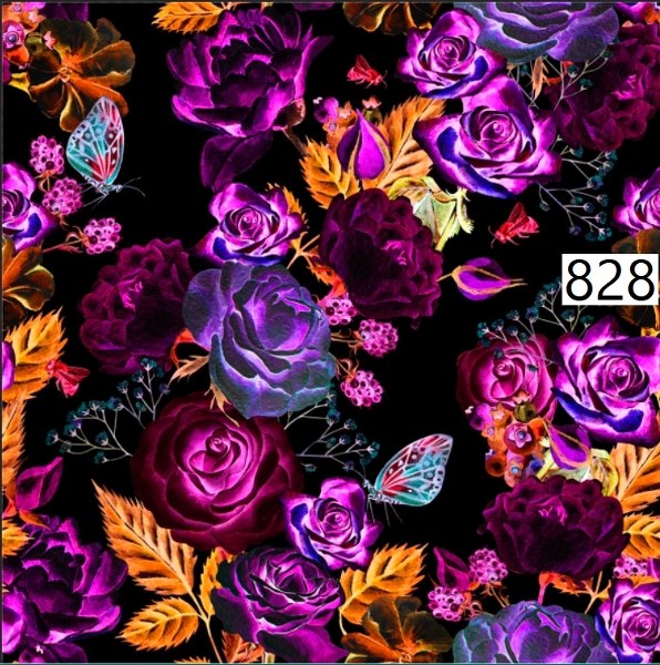 รหัสลายผ้า 828