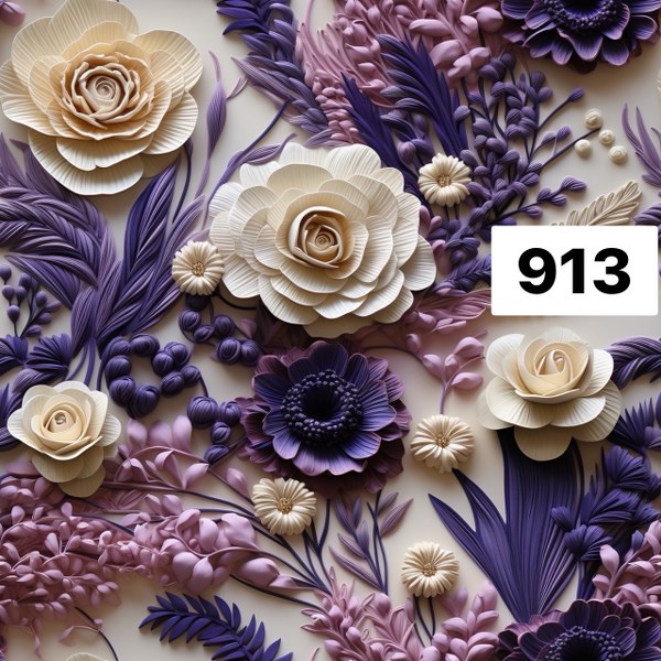 รหัสลายผ้า 913