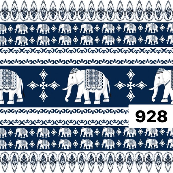รหัสลายผ้า 928